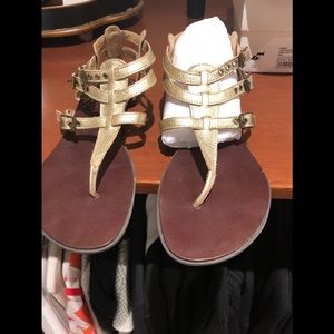 Slightly worn MIA sandals